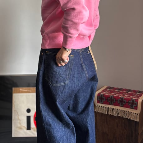 Denim crownsize 5P (One wash) H-PT115 / H.UNIT エイチユニット