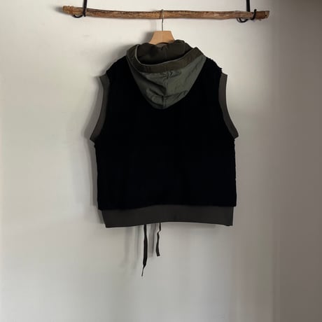 チェコキルトパンツ(黒染) RE-フードベスト ARTEPOVERA-26WI67 / ARTE POVERA アルテポーヴェラ