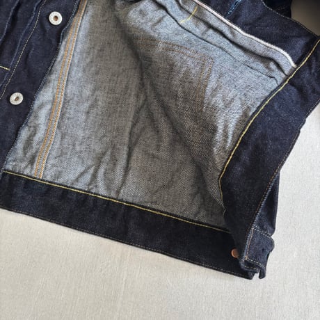 Raw denim work jacket H-JK059 / H.UNIT エイチユニット