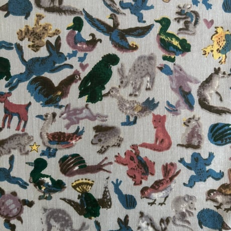 FUNNY ANNIMALS BANDANA STOLE  BDS-37 / Bohemians ボヘミアンズ