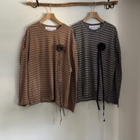 MULTI BORDER L/S -T DTH-216 / dahl’ia ダリア