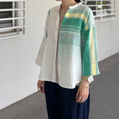 flat FLA WT-GN-767 / tamaki niime タマキニイメ