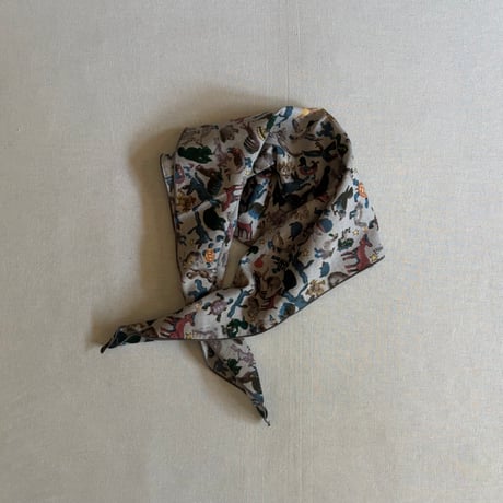FUNNY ANNIMALS BANDANA STOLE  BDS-37 / Bohemians ボヘミアンズ