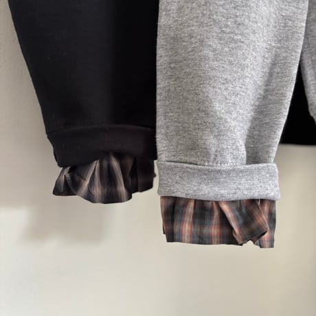 REMAKE SWEAT CHECK FRILL HD-143 / dahl’ia ダリア