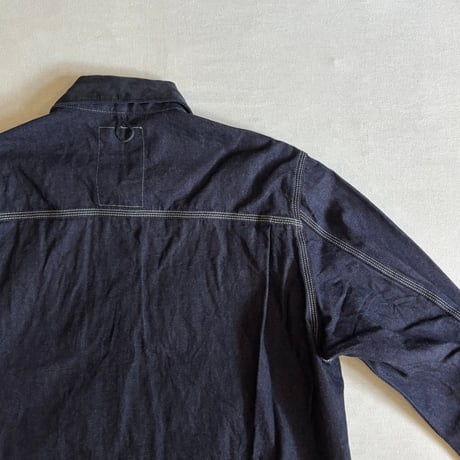 Denim zip work jacket (One wash) H-JK068 / H.UNIT エイチユニット