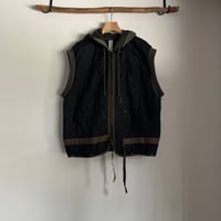 チェコキルトパンツ(黒染) RE-フードベスト ARTEPOVERA-26WI67 / ARTE POVERA アルテポーヴェラ