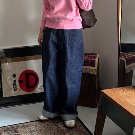 Denim crownsize 5P (One wash) H-PT115 / H.UNIT エイチユニット