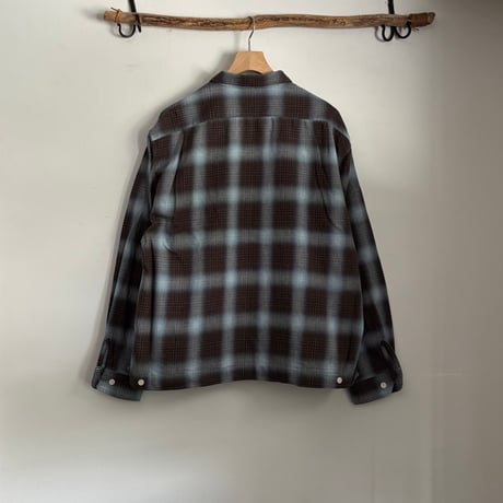 Indigo check shirt H-SH068 / H.UNIT エイチユニット