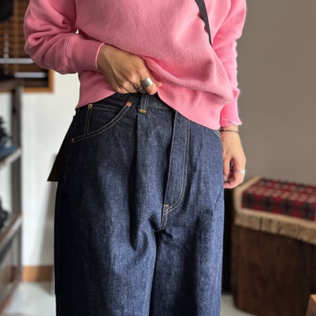 Denim crownsize 5P (One wash) H-PT115 / H.UNIT エイチユニット