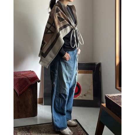 NAVAJO-INSPIRED PATTERN MULTI WRAP-SHORT 01-4017S / orSlow オアスロウ