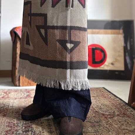 NAVAJO-INSPIRED PATTERN MULTI WRAP-LONG 01-4017L / orSlow オアスロウ