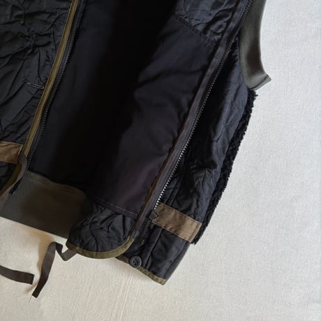 チェコキルトパンツ(黒染) RE-フードベスト ARTEPOVERA-26WI67 / ARTE POVERA アルテポーヴェラ