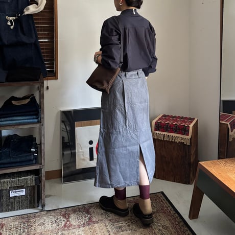 10オンスデニム スカート 262-4419 / homspun ホームスパン