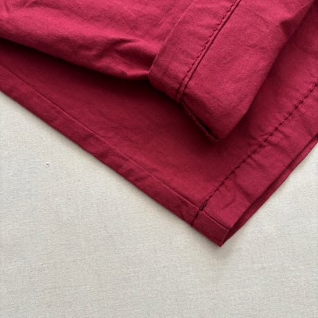 バルキーシーチング厚手 ギャザーパンツ 261-3372B / homspun ホームスパン