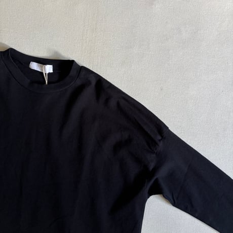 40/2天竺 ロングスリーブ 裾ロックプルオーバー 261-6578 / homspun ホームスパン