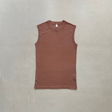 40/1 フライス ノースリーブ 262-6576 / homspun ホームスパン