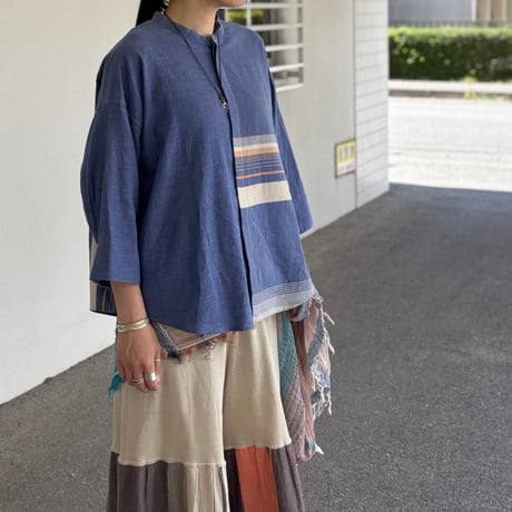 flat FLA BU-BE-711 / tamaki niime タマキニイメ