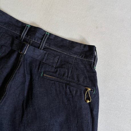 Denim work trousers (One wash) H-PT108 / H.UNIT エイチユニット