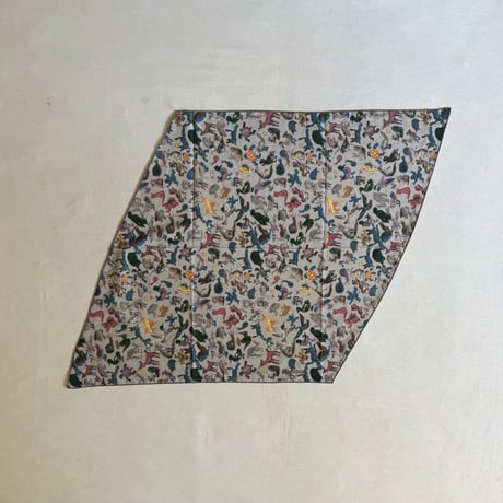 FUNNY ANNIMALS BANDANA STOLE  BDS-37 / Bohemians ボヘミアンズ