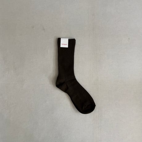 防縮ウールソックス 262-8281 / homspun ホームスパン