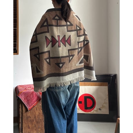 NAVAJO-INSPIRED PATTERN MULTI WRAP-SHORT 01-4017S / orSlow オアスロウ