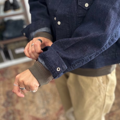 SHORT WESTERN SHIRT JACKET 00-6054 / orSlow オアスロウ