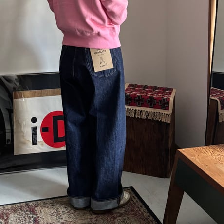 Denim crownsize 5P (One wash) H-PT115 / H.UNIT エイチユニット