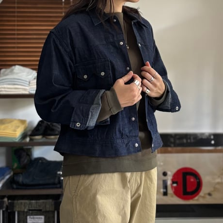 SHORT WESTERN SHIRT JACKET 00-6054 / orSlow オアスロウ