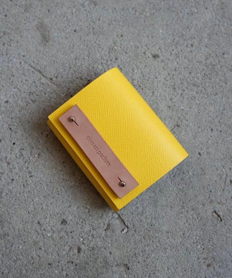 mini wallet ➖ yellow ➖