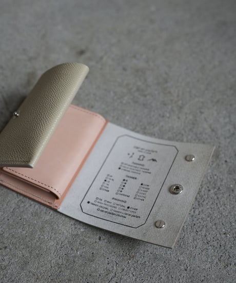 mini wallet➖cream➖
