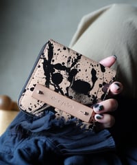 Round zip wallet➖DOODLE➖