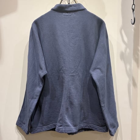 TIGRE BROCANTE （ティグルブロカンテ） Vintage Fleece Stand Stallman Cardigan（ヴィンテージ裏毛スタンドストールマンカーディガン）