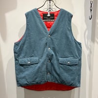 NECESSARY or UNNECESSARY（ネセサリーオアアンネセサリー） CORDUROY VEST（コーデュロイベスト）