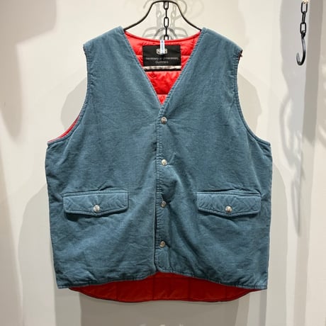 NECESSARY or UNNECESSARY（ネセサリーオアアンネセサリー） CORDUROY VEST（コーデュロイベスト）