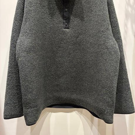 根津洋品店 NEZU YOHIN TEN (ネズヨウヒンテン)  RELAXING KNIT P/O（200815） / スナップニットTシャツ