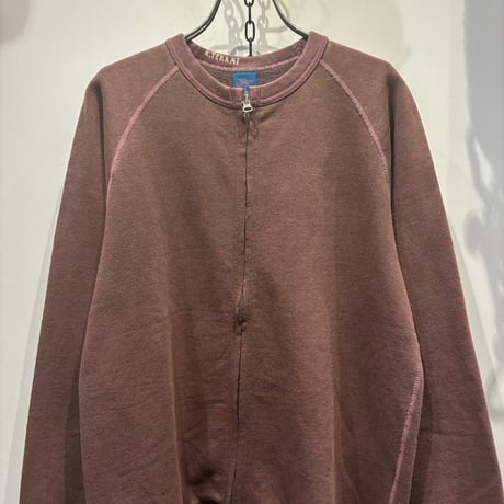 Good On×KOUHEI TERRAI（グッドオン×コウヘイテライ）REMAKE FULL ZIP RAGLAN CREW SWEAT （リメイクフルジップラグランクルースウェット）