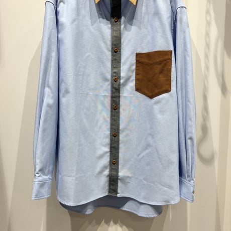 TROPOPAUSE（トロポポーズ） Oxford Cleric Shirt（オックスフォードクレリックシャツ/No.108）
