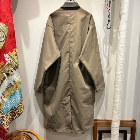 CATTA（カッタ） WRAP COAT-W PEACH SKIN (ラップコート-ダブルピーチスキン)