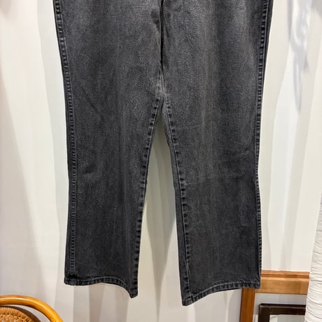 KOUHEI TERRAI （コウヘイテライ） Used Remake Code Black Denim Pants-Wrangler （ユーズドリメイクコードブラックデニムパンツ）