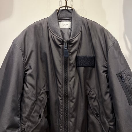 CIOTA（シオタ） Cotton-Nylon Twill MA-1 Flight Jacket（JKLM-167）