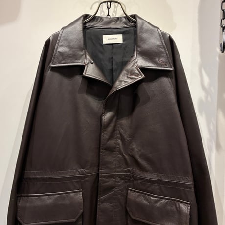 WANDERUNG by MARCOMONDE（ワンデルング バイ マルコモンド）  Leather Jacket（レザージャケット/WRLJKO-024）