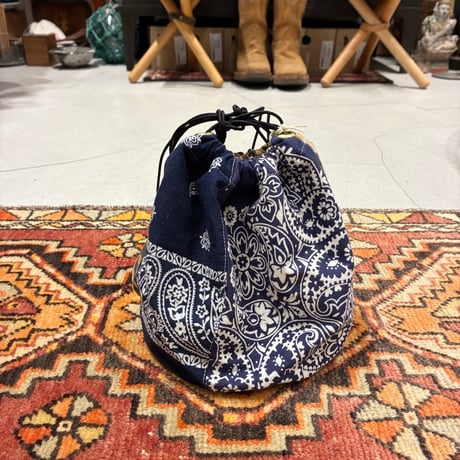 KOUHEI TERRAI （コウヘイテライ） Vintage Bandanna 巾着