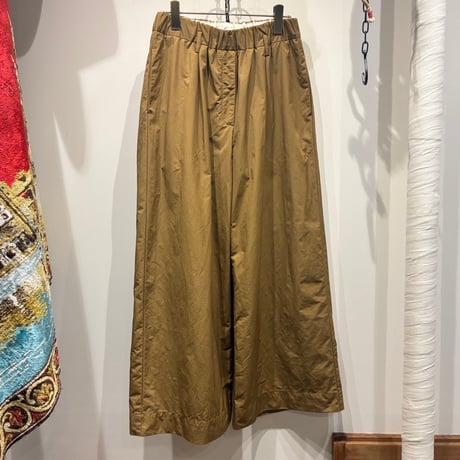TIGRE BROCANTE （ティグルブロカンテ） Light Mil Cloth Wide Pants（ライトミリクロスワイドパンツ）