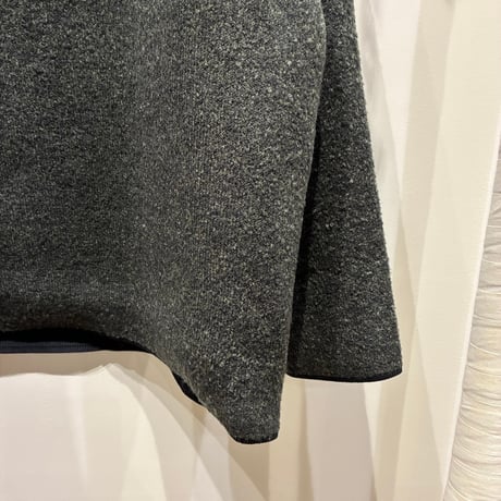 根津洋品店 NEZU YOHIN TEN (ネズヨウヒンテン)  RELAXING KNIT P/O（200815） / スナップニットTシャツ