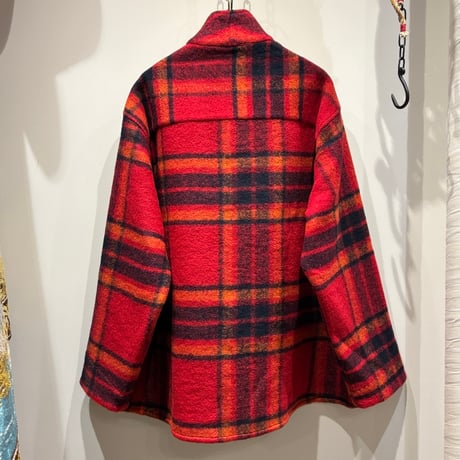 SLOW HANDS（スローハンズ） Wool  Check Shawl 3B Jacket （ウールチェックショール3ボタンジャケット/S SJ-24）