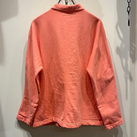 TIGRE BROCANTE （ティグルブロカンテ） Vintage Fleece Stand Stallman Cardigan（ヴィンテージ裏毛スタンドストールマンカーディガン）