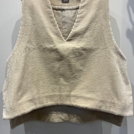 結-yui-(ゆい）V-NECK SLIPOVER SUN-DRIED CORDUROY （ブイネックスリップオーバーサンドゥライドコーデュロイ/YV-012)
