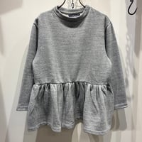 TIGRE BROCANTE （ティグルブロカンテ） Switching Gather Wide Tshirt（切替ギャザーワイドTシャツ）