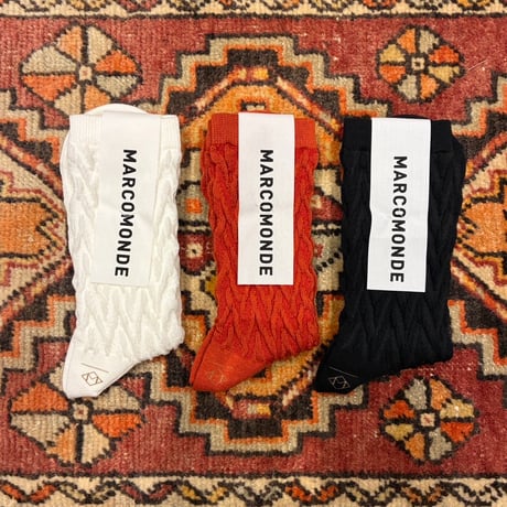 MARCOMONDE（マルコモンド） L's"VENICE" pattern 09 Socks （レディースベニスパターン09ソックス）