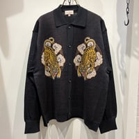 根津洋品店 NEZU YOHIN TEN (ネズヨウヒンテン)  KNIT JACQURD SHIRTS（200814) / スーベニールJQニットシャツ
